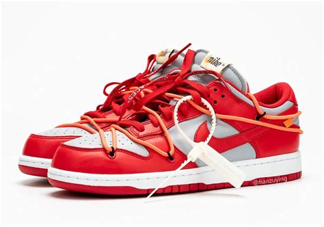 red white nike dunks|off white Nike dunks red.